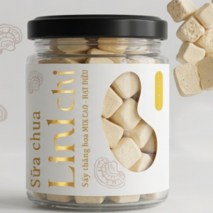 SỮA CHUA LINH CHI SẤY THĂNG HOA MIX CA CAO HẠT ĐIỀU